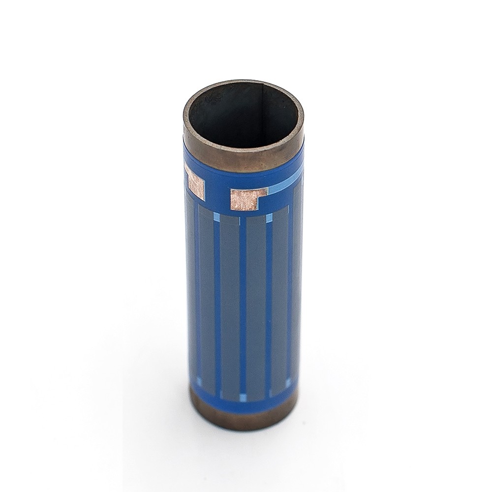 Thick film heating tube